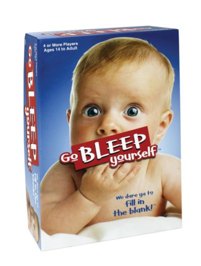 Playmonster Go Bleep Yourself карточная игра на угадывание слов, 200 карт, 18+