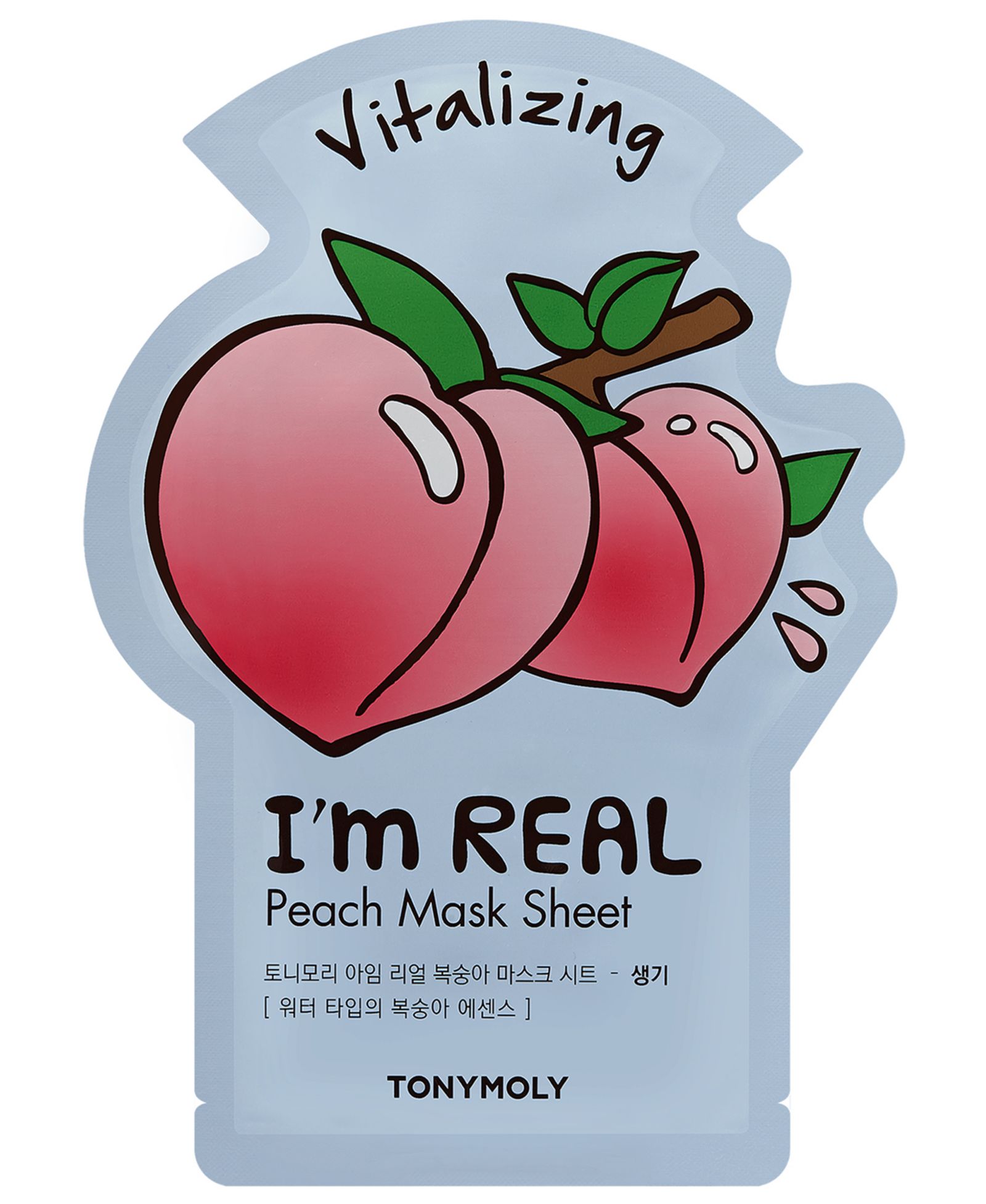 TONYMOLY I'm Real Peach Sheet Mask, 0.71-oz.