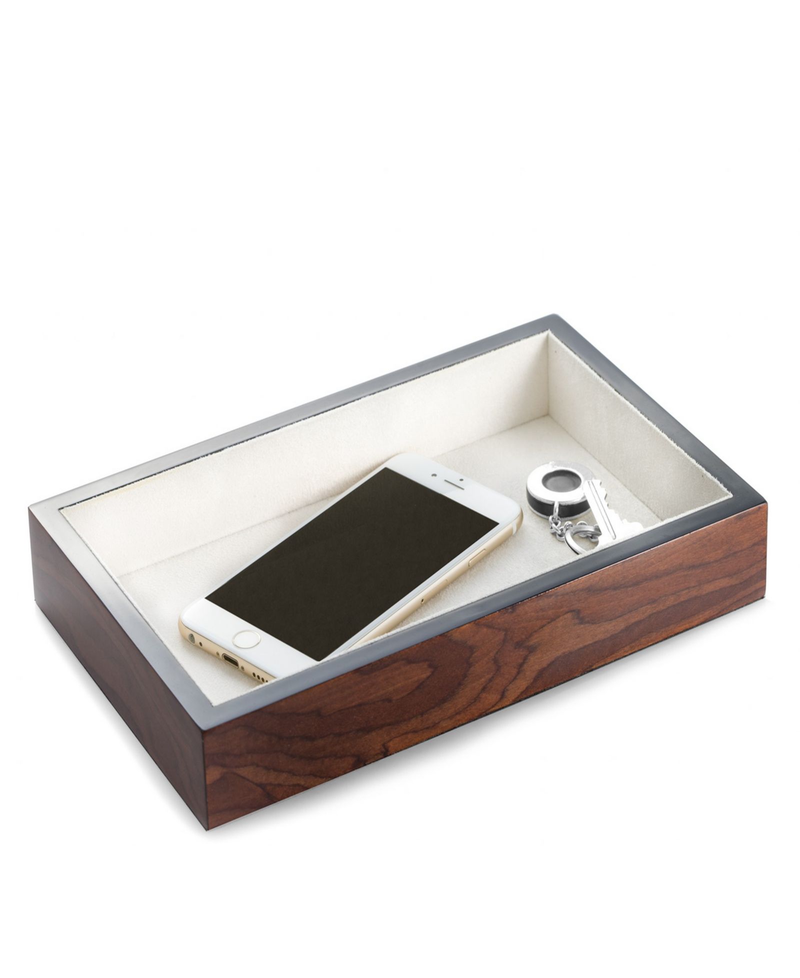 Bey-Berk Деревянный футляр для аксессуаров Valet Box