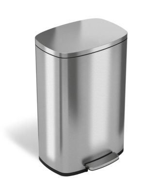 Мусорное ведро halo SoftStep Stainless Steel с фильтром от запаха