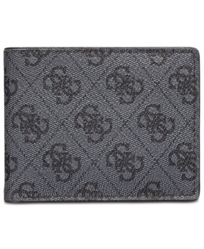 GUESS Men's RFID Slimfold Wallet с внутренним карманом для монет
