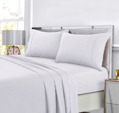 Комплект постельного белья Tribeca Living Super Soft Solid Easy-Care Extra Deep Pocket Sheet, King