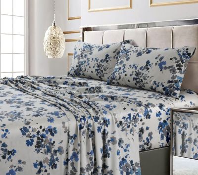 Tribeca Living Lisbon Комплект постельного белья Cotton Sateen, Extra Deep Pocket, Queen