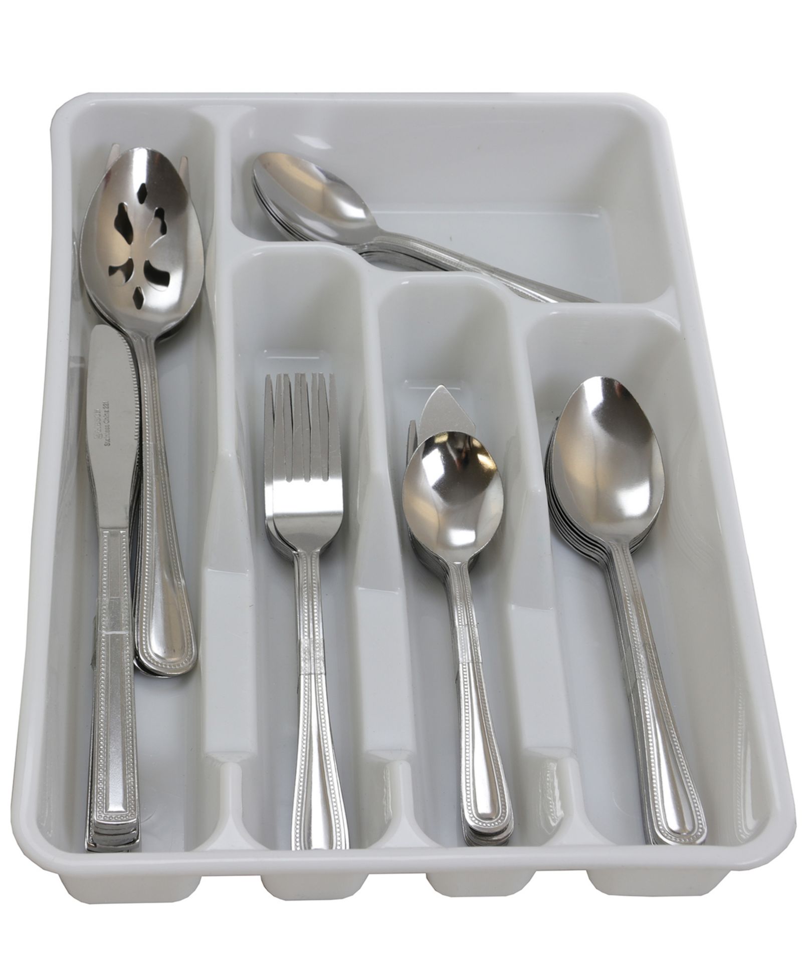 Набор столовых приборов Basic Living Aston 45 Piece с пластиковым лотком