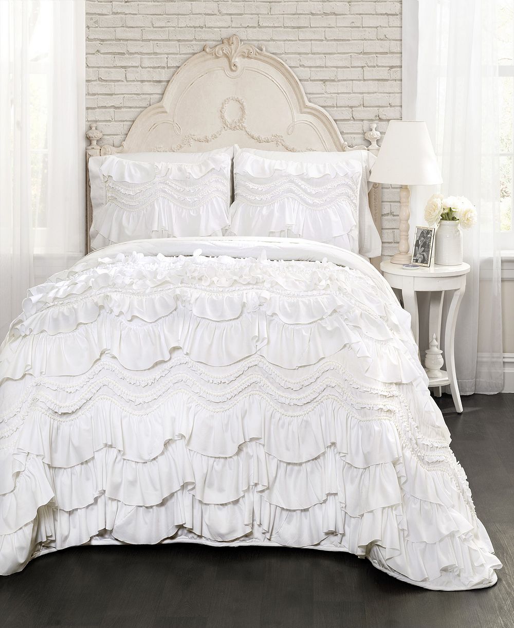 Комплект покрывала Lush Décor Kemmy Ruffled 2-Pc.