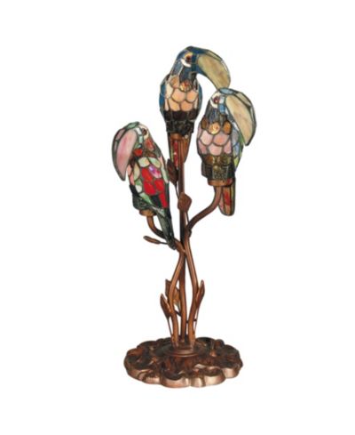 Dale Tiffany Настольная лампа Three Parrots