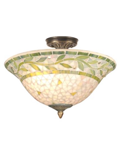 Потолочный светильник Dale Tiffany Cadena Mosaic Flush Mount