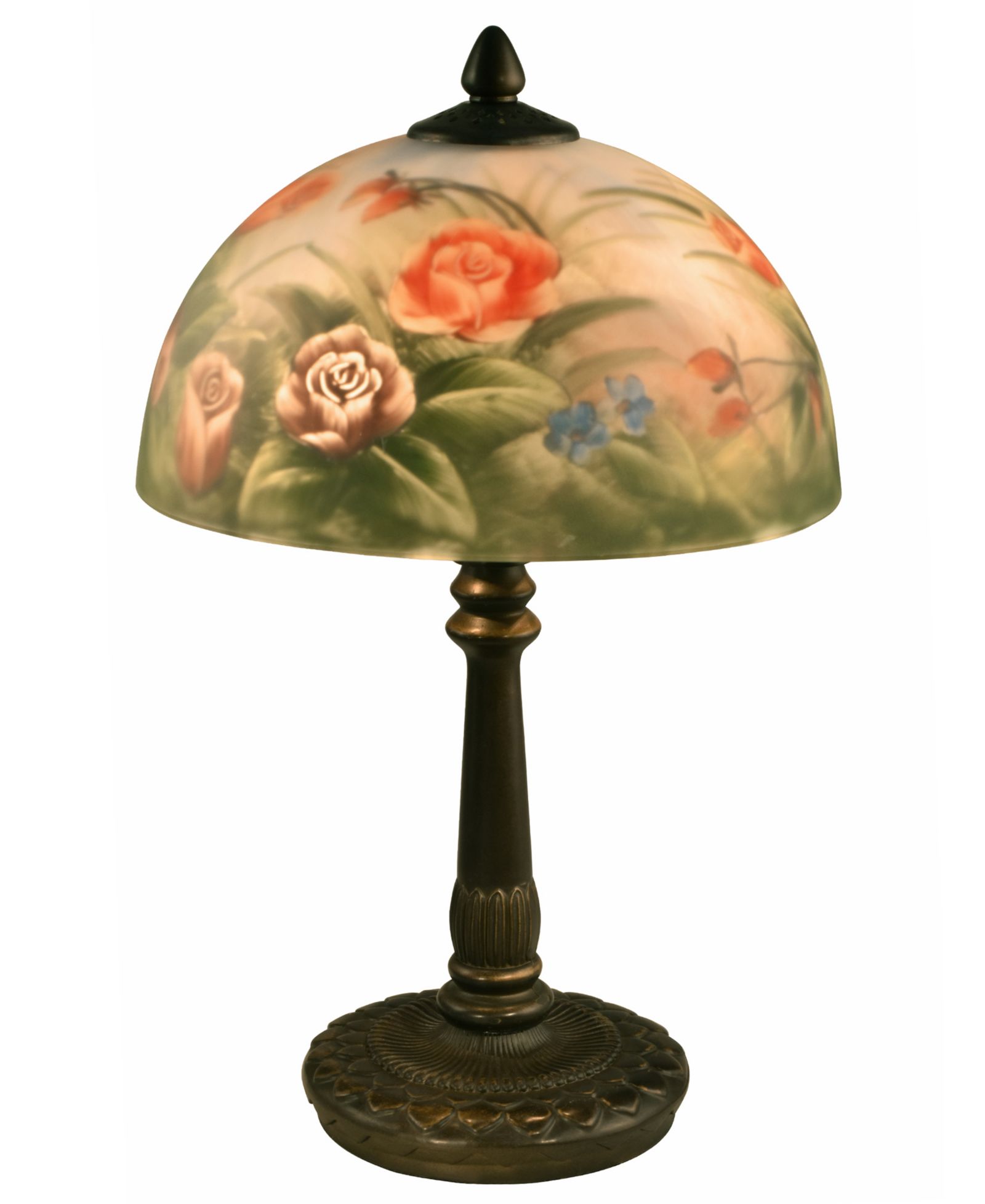 Dale Tiffany Rose Dome Table Lamp