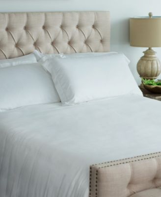 Пододеяльник Cariloha Luxurious Sateen, Queen, белый, вискоза