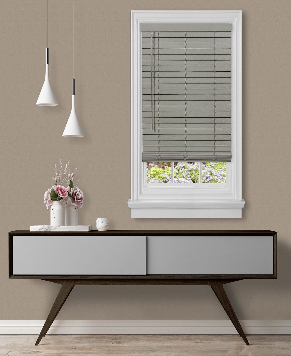 Achim GII Madera FalsaCordless Искусственное дерево 2" Plantation Blind 33" x 64"