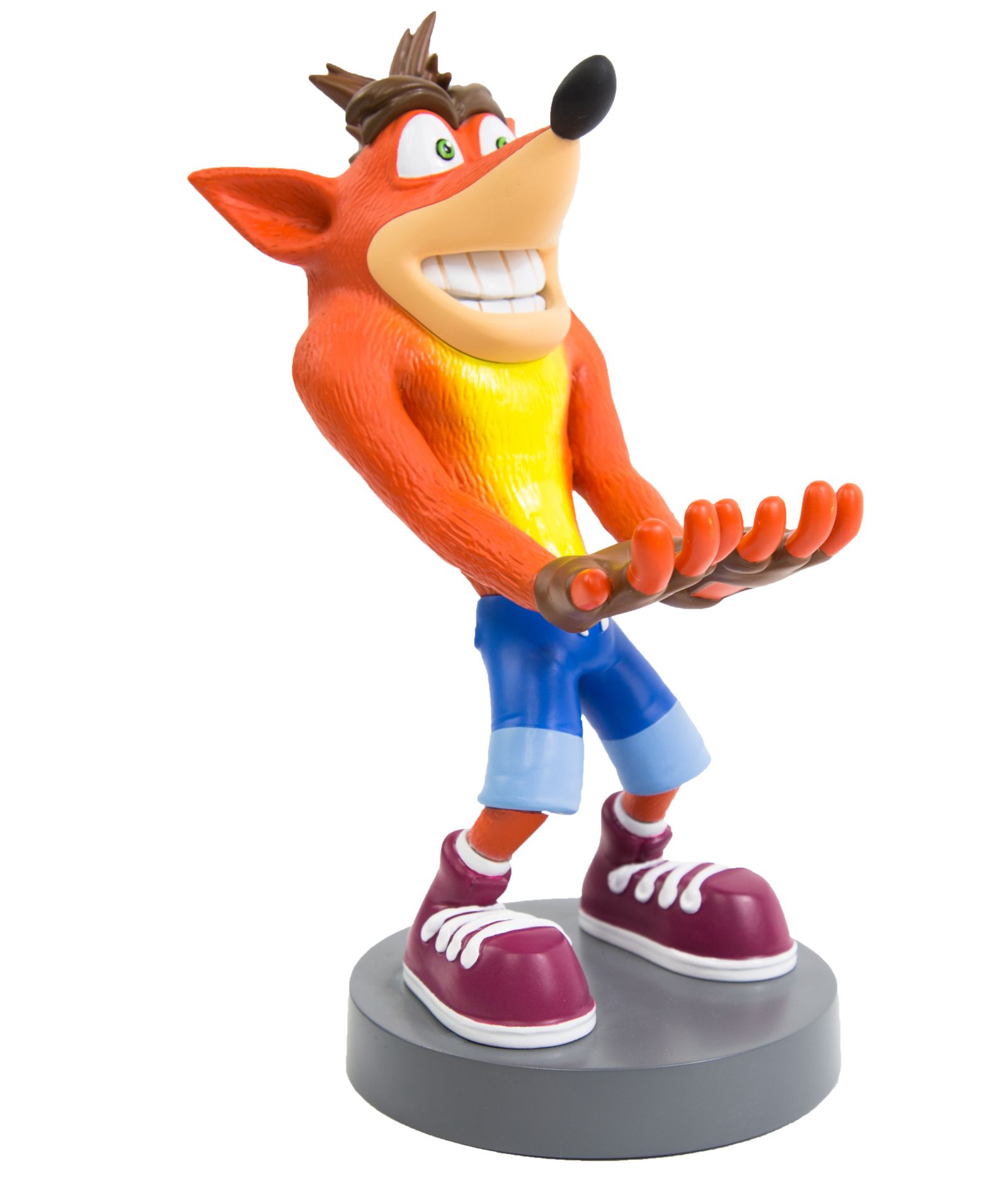 Exquisite Gaming Cable Guy Controller and Phone Holder Classic Crash Bandicoot 8" держатель Exquisite Gaming