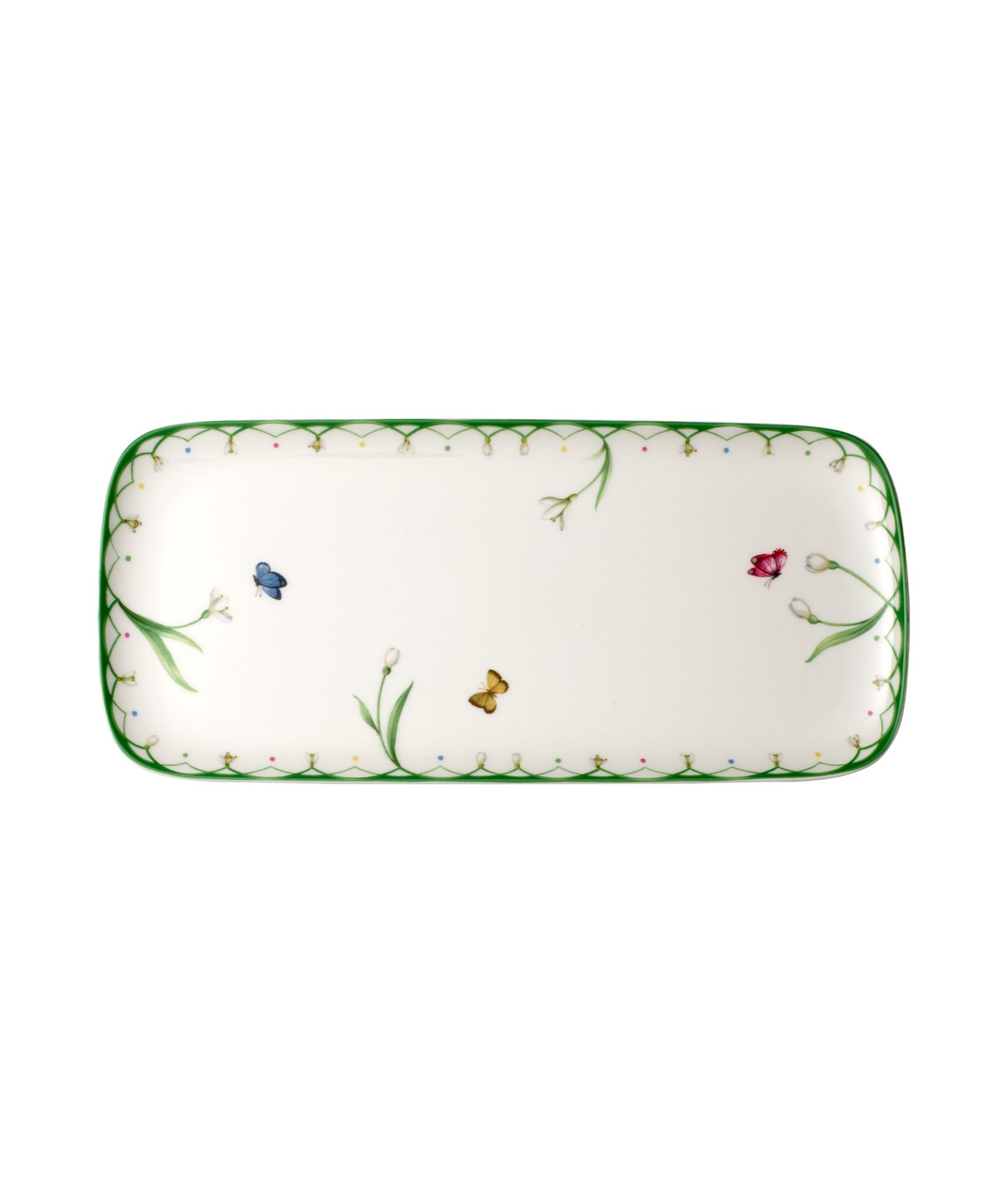 Разноцветный сервировочный поднос Villeroy & Boch Spring
