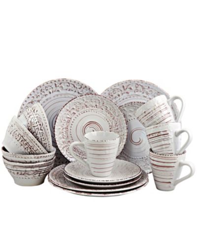 Набор столовой Elama Malibu Sands, 16 Pc., на 4 персоны