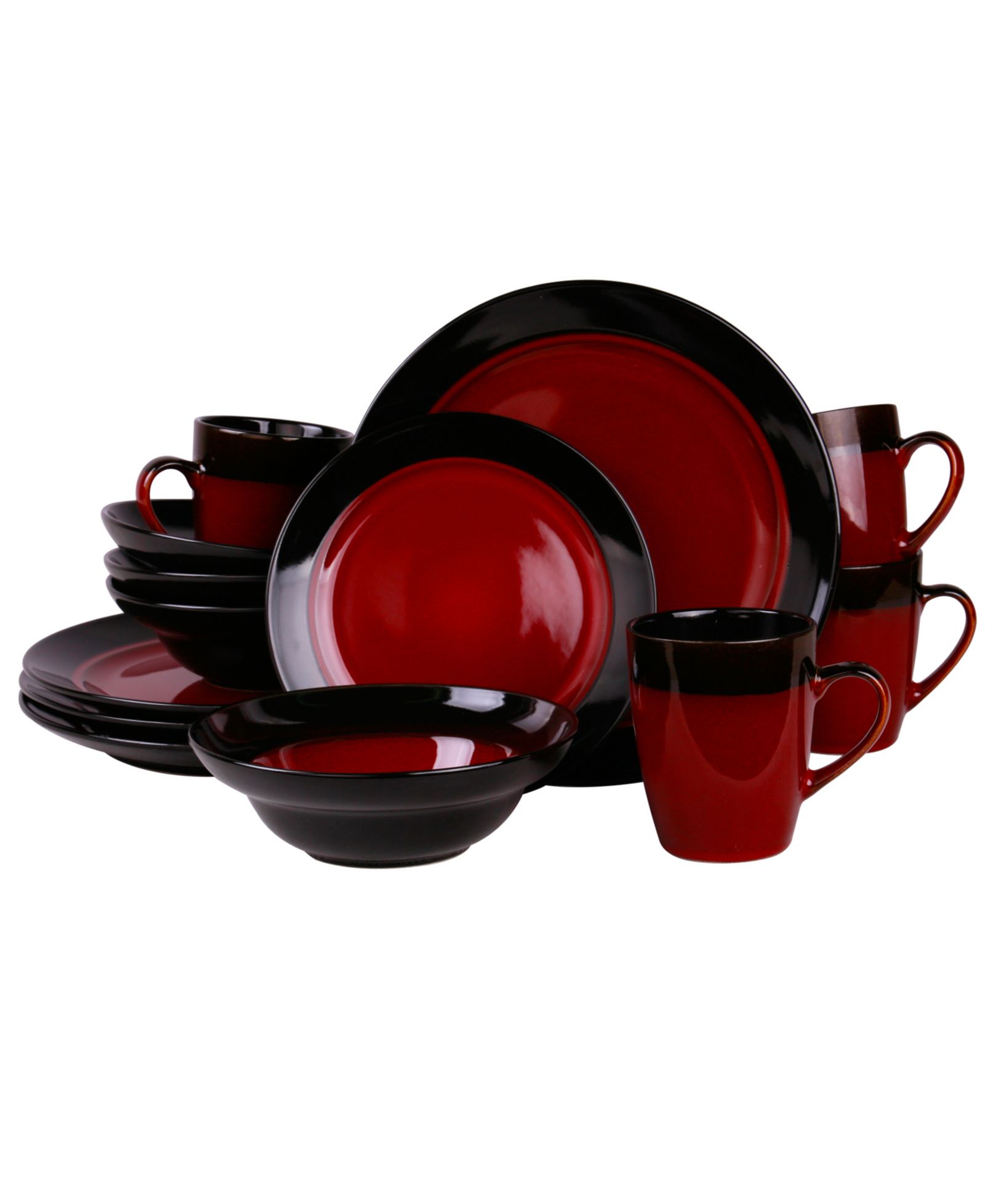 Elama Tanizia 16 Pc. Dinnerware Set, Service for 4