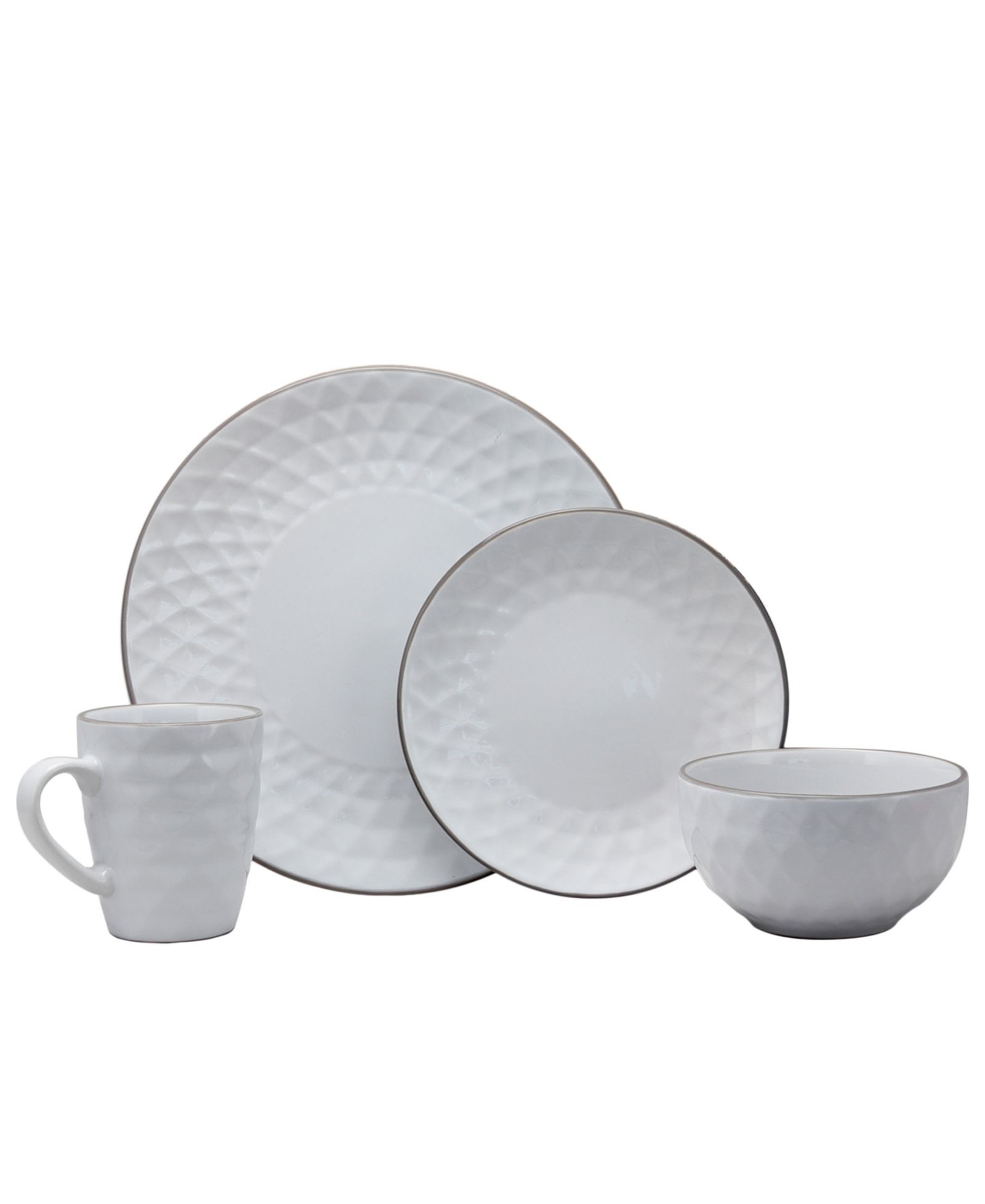 Набор столовой Elama Medici Pearl 16 Pc.
