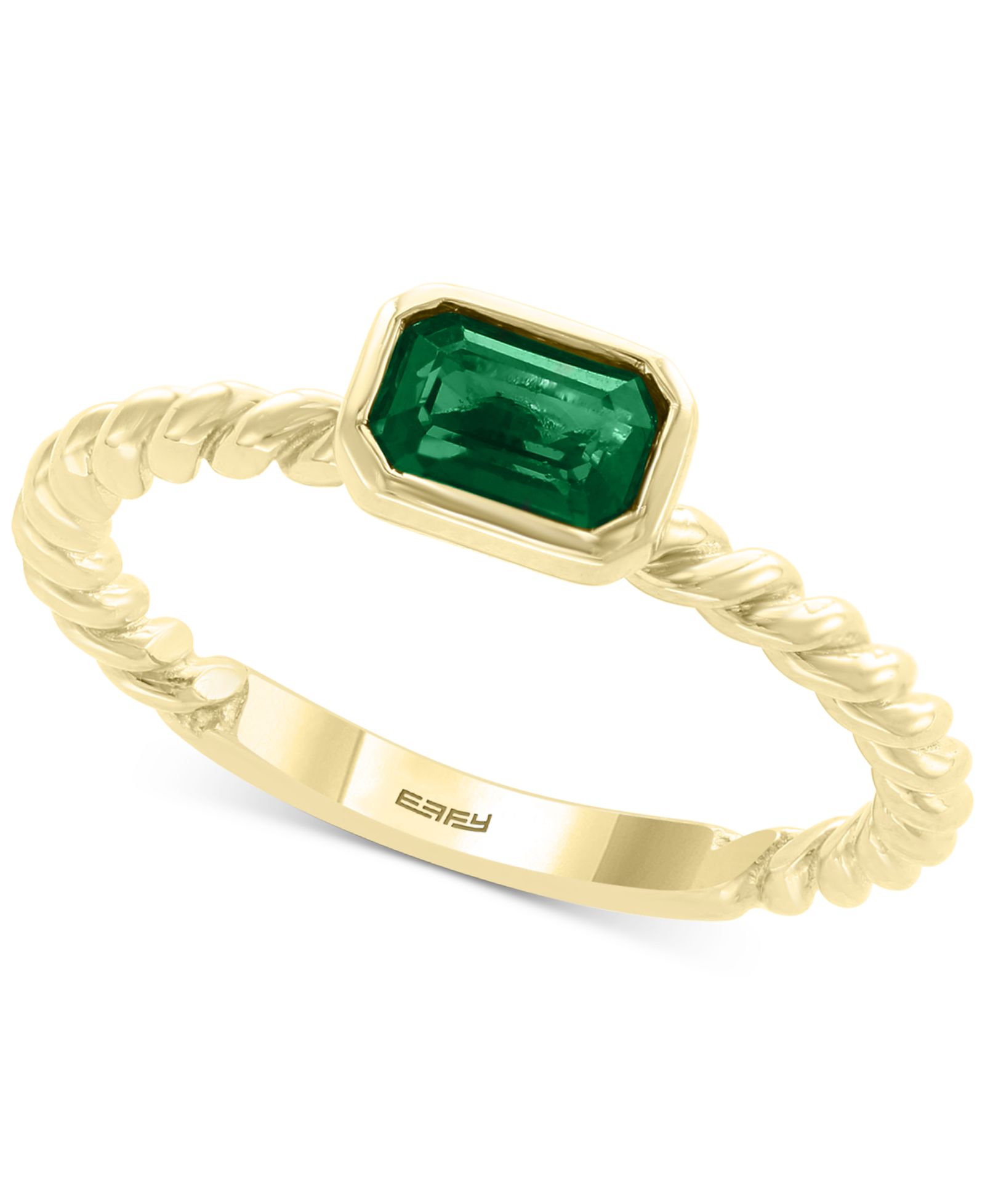 EFFY Кольцо Ruby (5/8 ct. t.w.) из желтого золота 14k