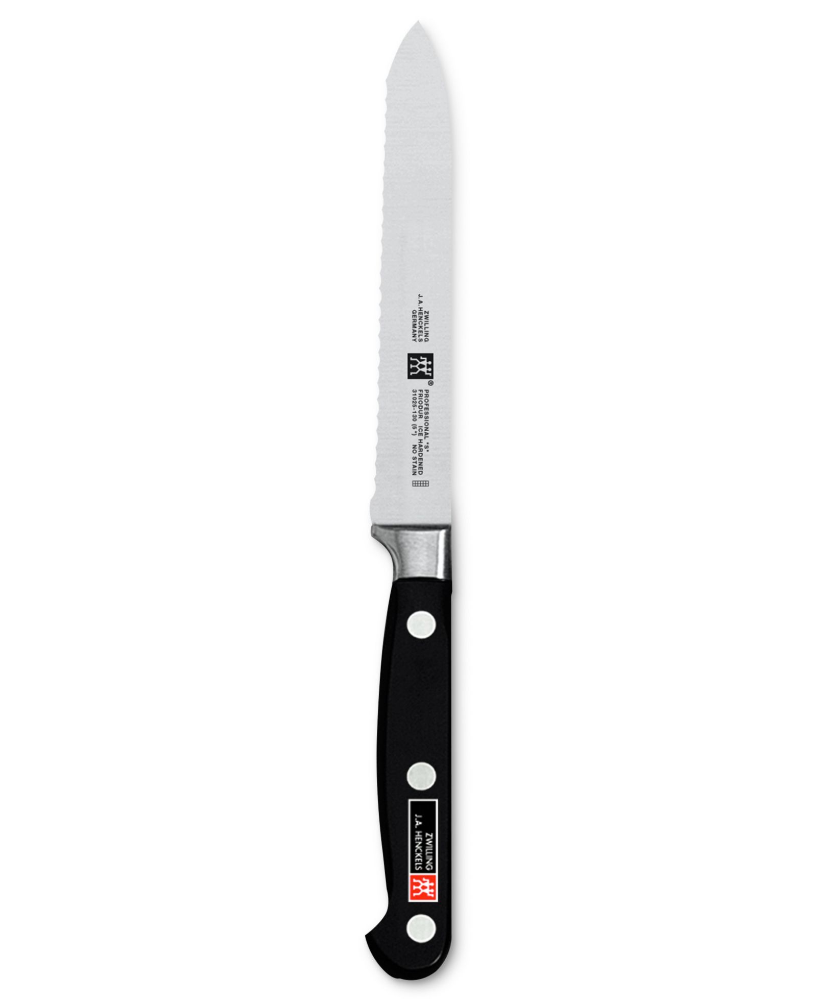 Zwilling Professional "S" Serrated Utility Knife, 5"