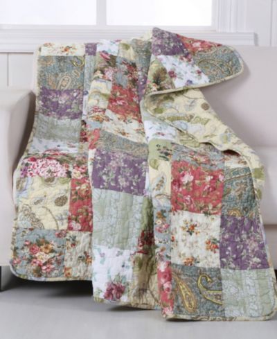 Декоративный плед Greenland Home Fashions Blooming Prairie, 50" x 60"