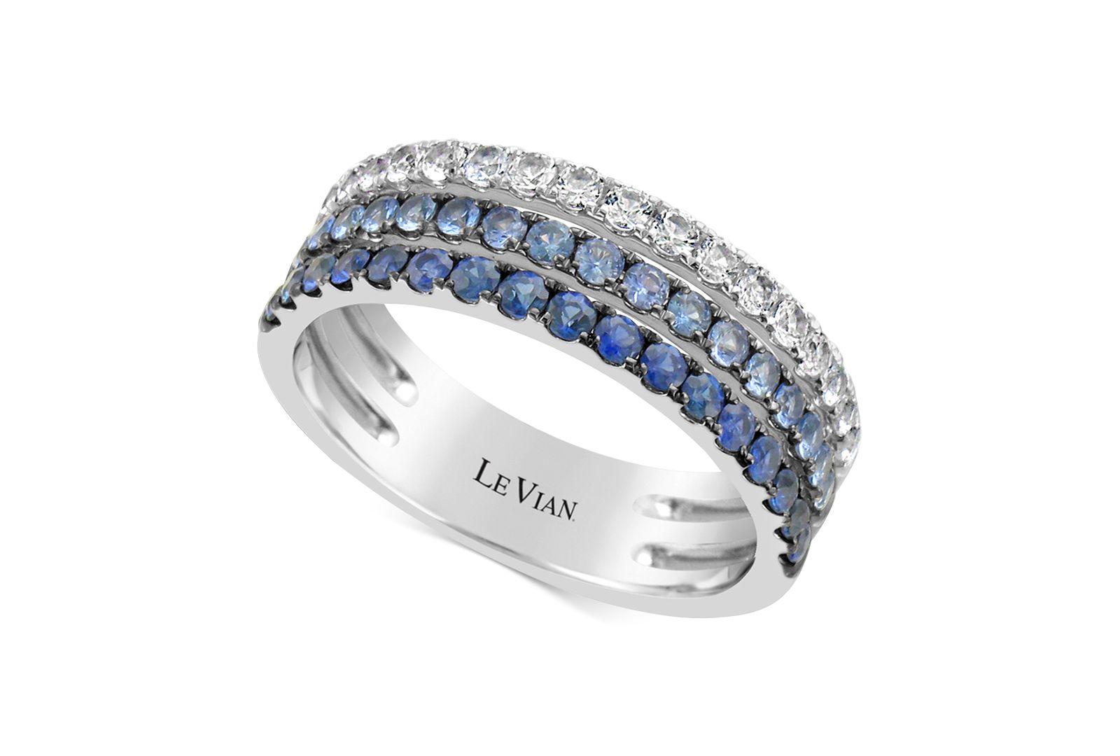 Le Vian® Denim Ombré Sapphire (9/10 ct. t.w.) Ring in 14k White Gold, Rose Gold or Yellow Gold