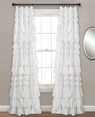 Штора Lush Decor Kemmy Light Filtering Window Curtain Panel 52" W x 84" L