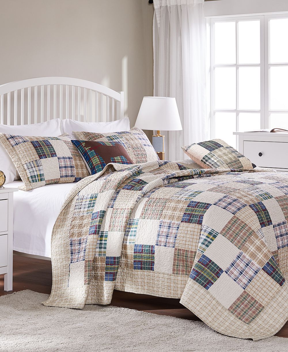Greenland Home Fashions Oxford комплект из 3-х стеганых покрывал King