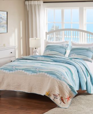 Комплект стеганых одеял Greenland Home Fashions Maui 3-Pc., King