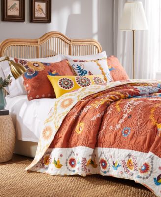 Greenland Home Fashions Topanga 3-Pc. Quilt Set, King