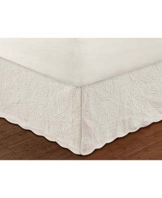 Greenland Home Fashions Paisley Quilted 18" Drop Bedskirt, King