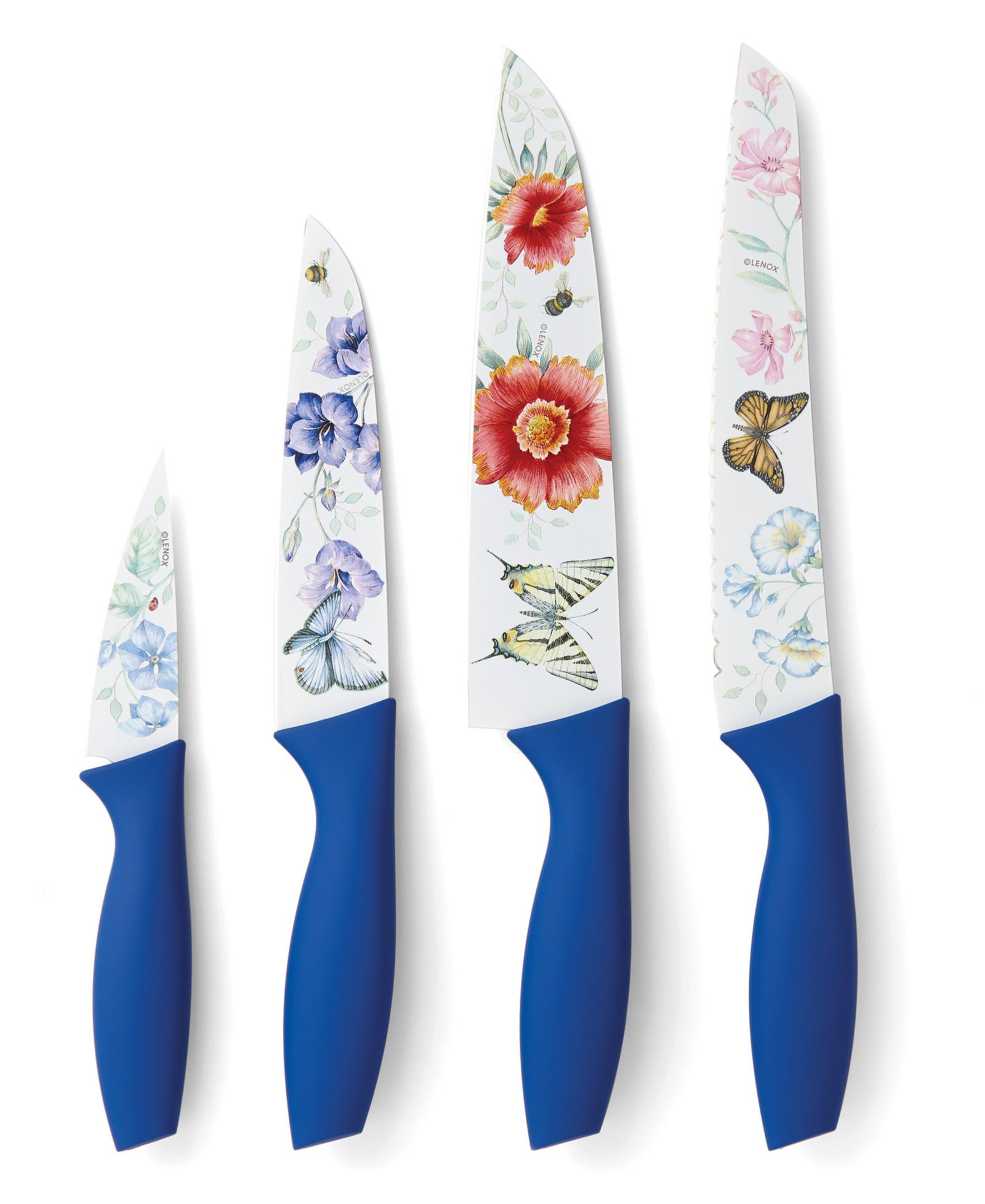 Кухонные ножи Lenox Butterfly Meadow, набор из 4 шт