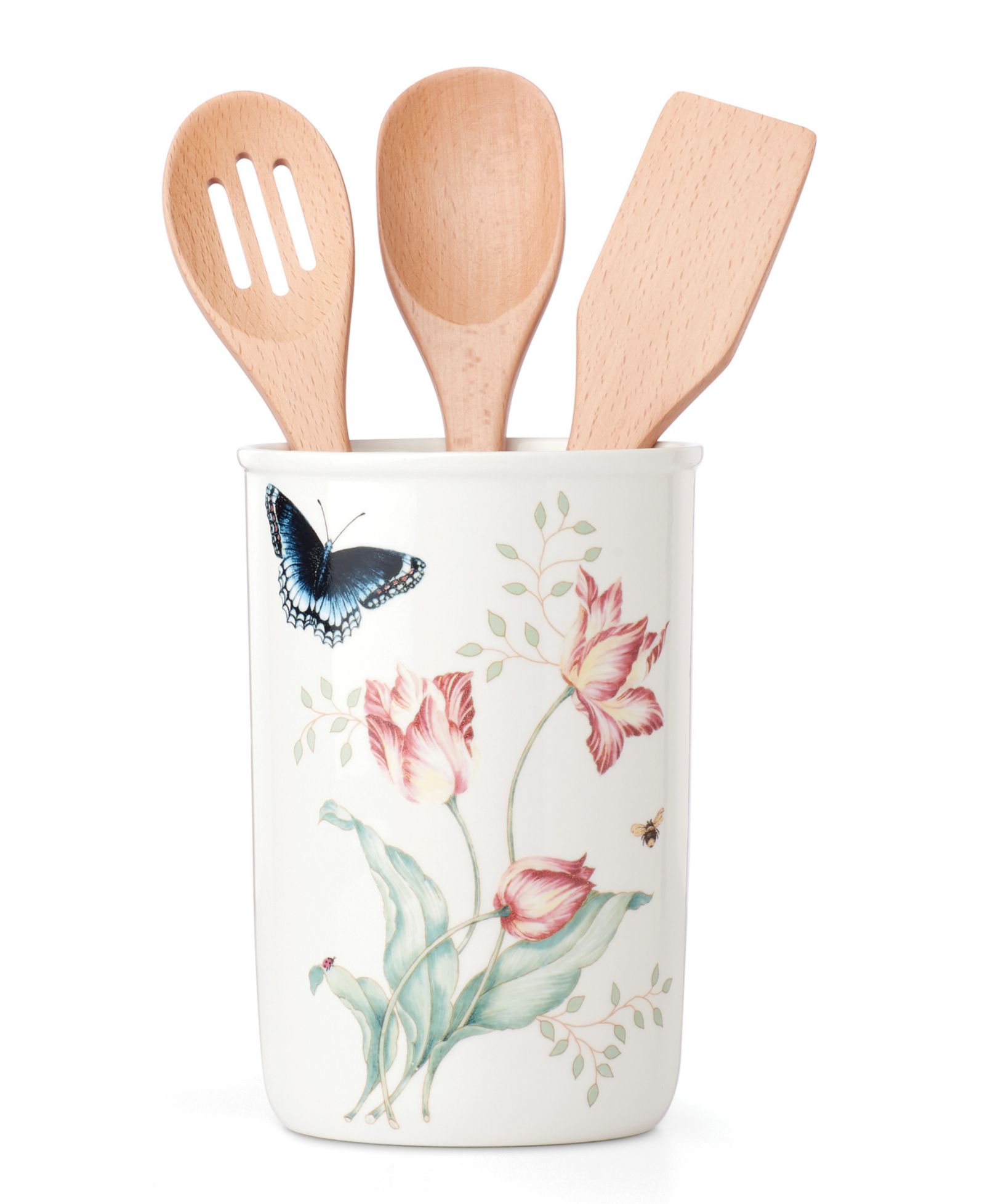 Lenox Butterfly Meadow кухонная банка с кухонной утварью