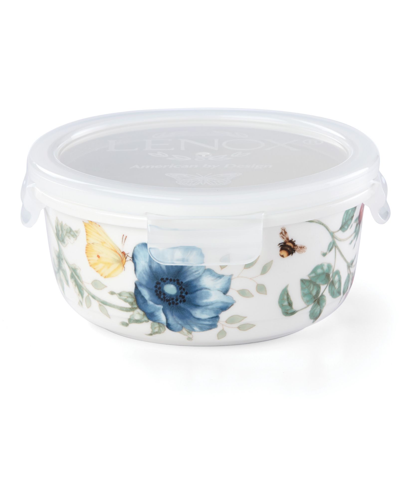 Круглая кухонная емкость Lenox Butterfly Meadow Store & Serve