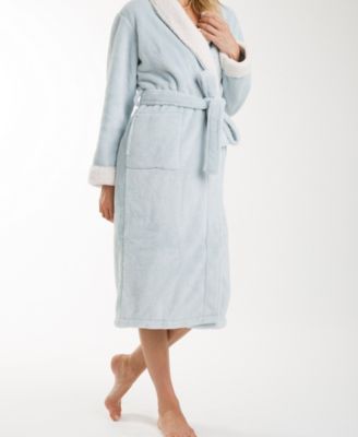 Pure Fiber Keila Sherpa Fleece Robe