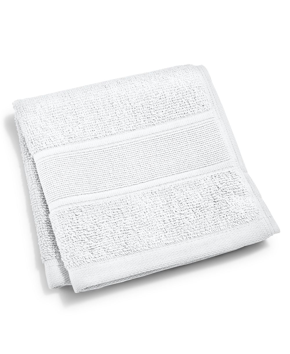 Lauren Ralph Lauren Sanders Solid Antimicrobial Cotton Washcloth, 13" x 13"