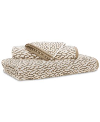 Полотенце для ванной Lauren Ralph Lauren Sanders Basketweave Antimicrobial, 30" x 56"