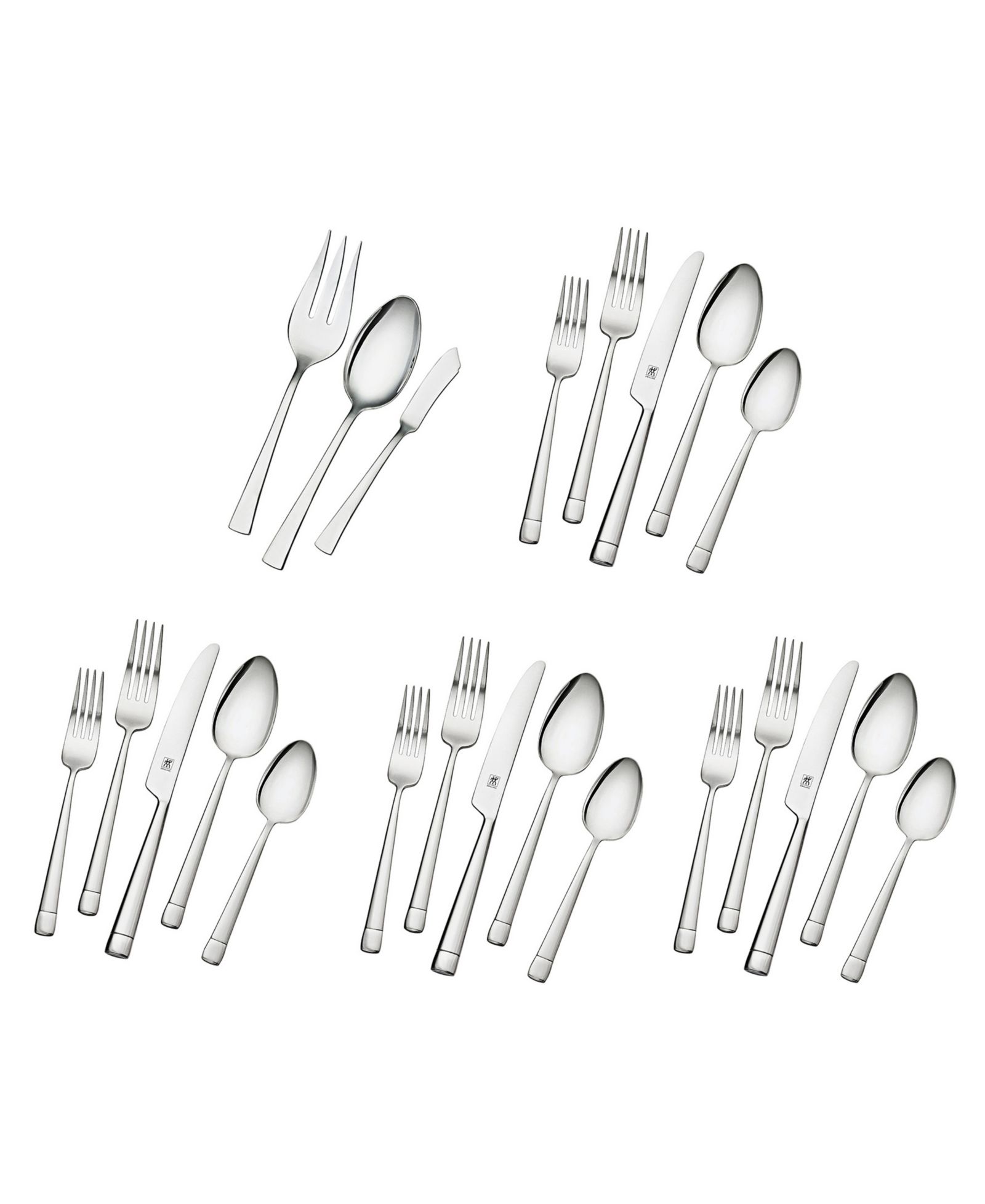 ZWILLING Bellasera набор столовых приборов из нержавеющей стали 18/10, 23 шт., на 4 персоны