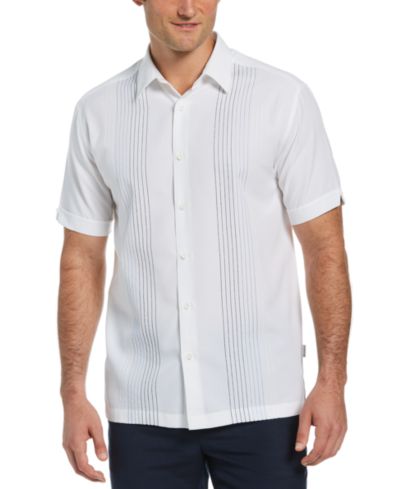 Cubavera Мужская рубашка с градиентным полосатым принтом Ombre Stripe