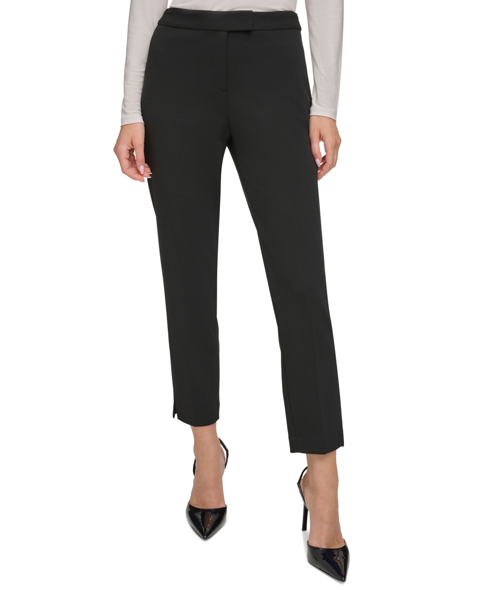 Брюки DKNY Essential Slim Leg Ankle