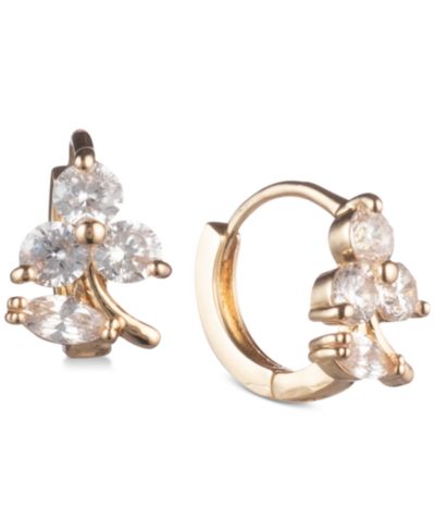 Серьги-кольца lonna & lilly Gold-Tone Crystal