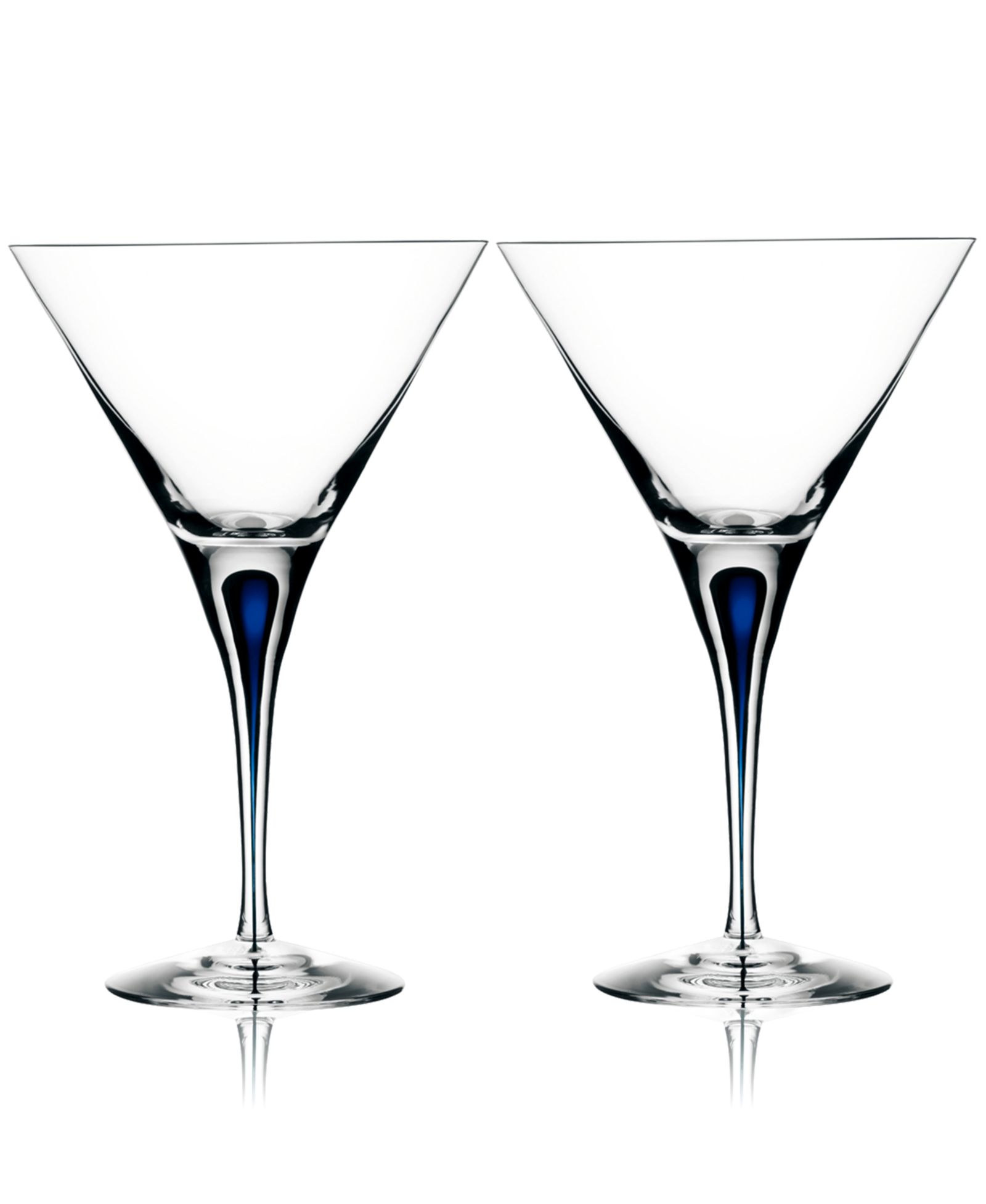 Orrefors Intermezzo Blue Martini 2-Pack