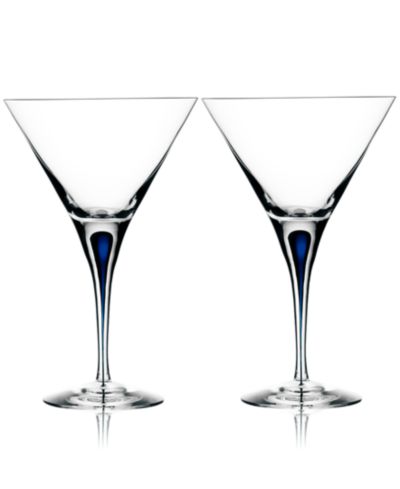 Orrefors Intermezzo Blue Martini 2-Pack