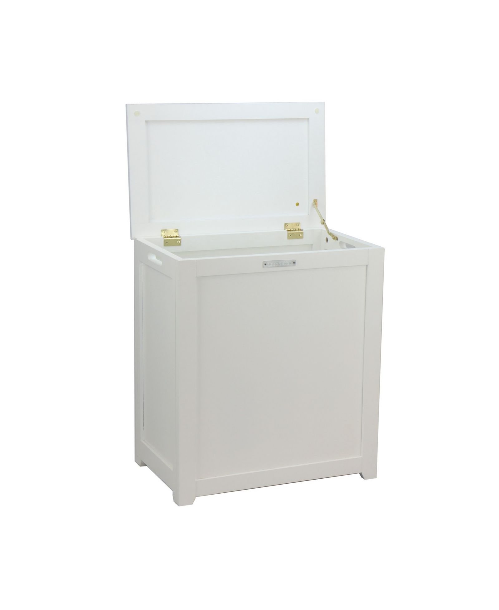 Oceanstar Storage Laundry Hamper, White