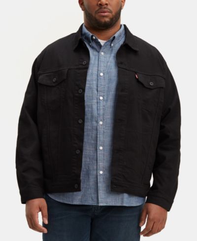 Мужская джинсовая куртка Levi's® Men's Big & Tall Stretch Denim Trucker