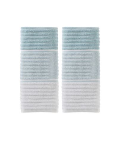 Saturday Knight Planet Ombre 2 Piece Hand Towel Set