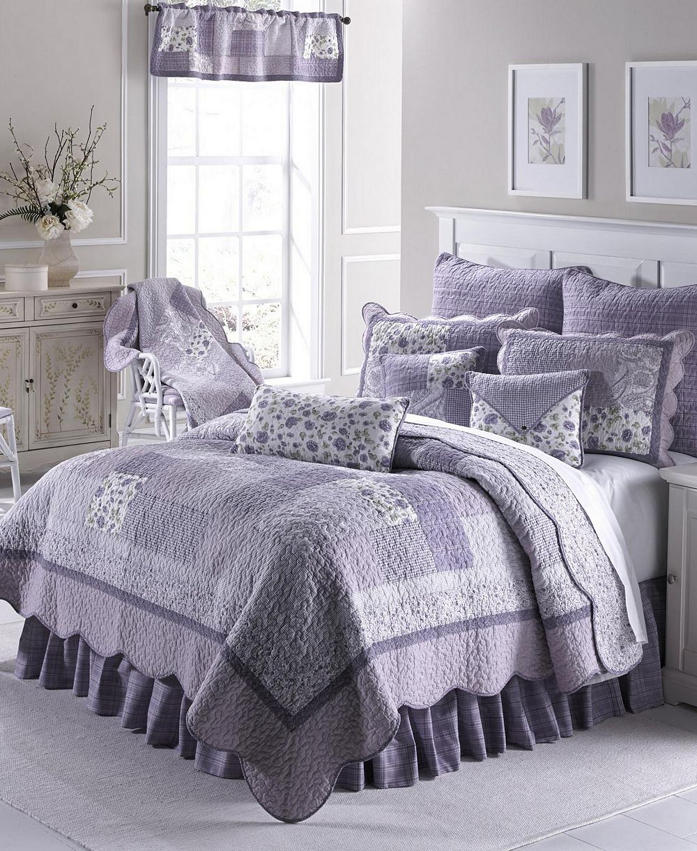 American Heritage Lavender Rose комплект из 3-х покрывал, Full/Queen