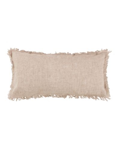Декоративная подушка Levtex Linen Fringe, 12" x 24"