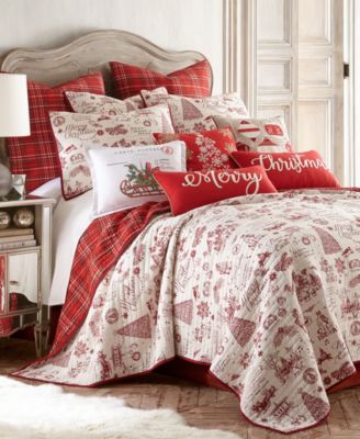 Levtex Home Yuletide Toile 2-Pc. Quilt Set, Twin