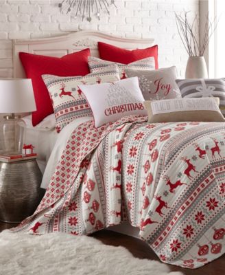Levtex Home Silent Night Nordic Stripe 3-Pc. Quilt Set, King