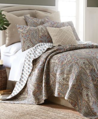 Levtex Home Kasey Damask реверсивный комплект из 3 предметов, Full/Queen