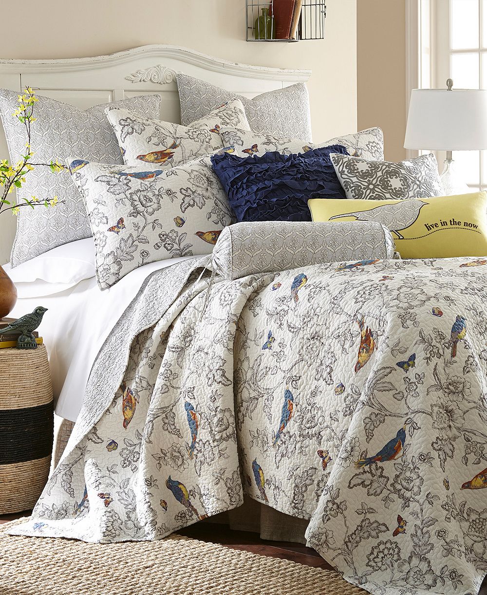 Levtex Home Mockingbird 2-Pc. Quilt Set, Full/Queen