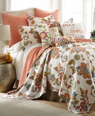 Levtex Home Clementine Spring 3-Pc. Quilt Set, Full/Queen